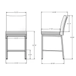Perry Plus STOOLS 45315-26WE/1B25KZF4 - Image 8