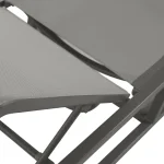 Serenata Wrought Aluminum Outdoor Sling Chaise Lounge - Image 8