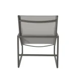 Serenata Wrought Aluminum Outdoor Sling Easy Lounge Chair