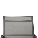 Serenata Wrought Aluminum Outdoor Sling Easy Lounge Chair - Image 3