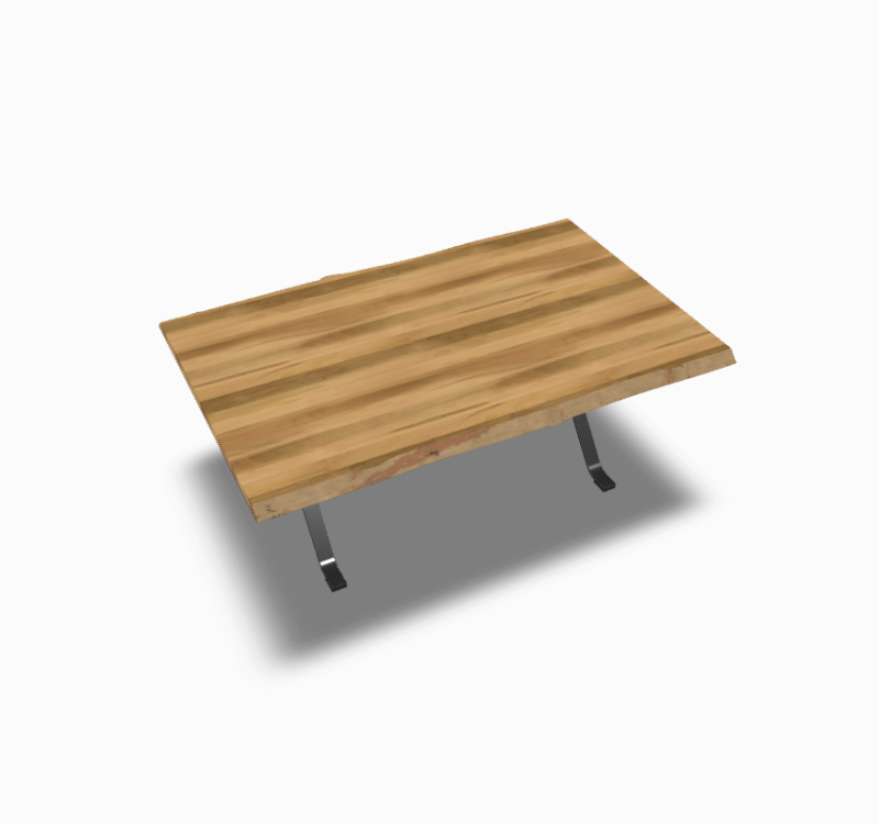 Live Edge Table 4872T Solid