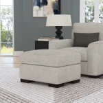 Jasper Fabric Ottoman - Image 3