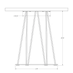 Calypso End Table Base - Image 5