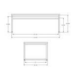 Crawford Coffee table base 50364/24+90883/48 - Image 4