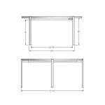Maya COFFEE TABLES 50404/25+90526/30 - Image 4