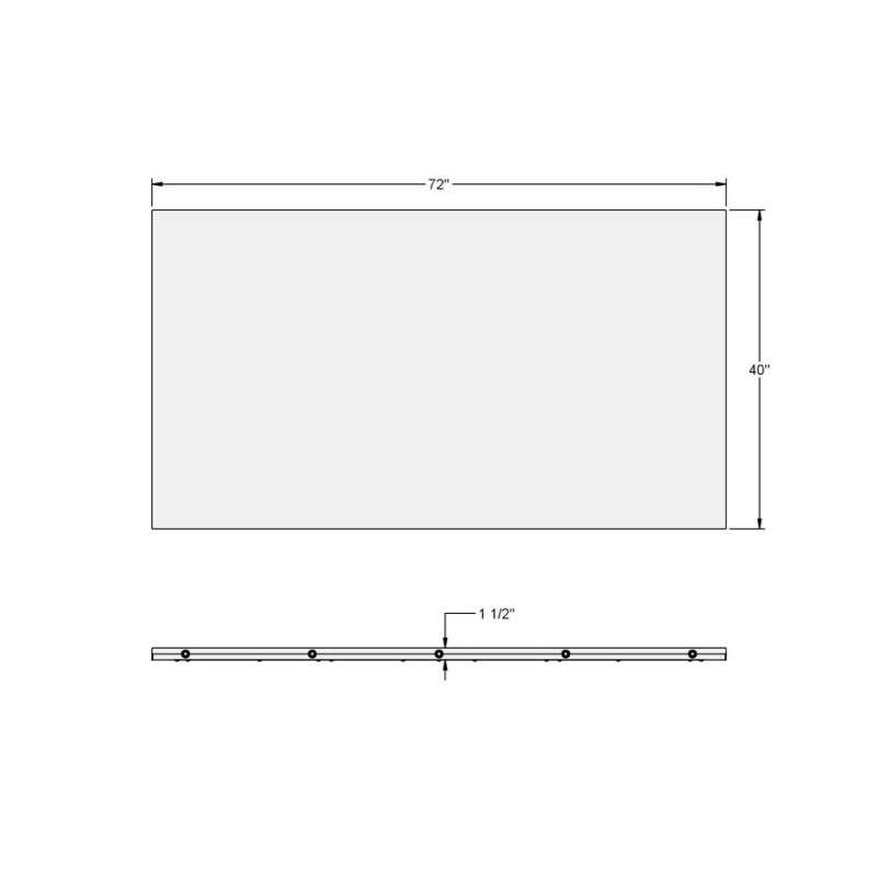 Asterisk Non-extendable table 50549/25+90486/48