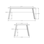 Lidya Non-extendable table 50588/56+90863/48 - Image 3