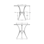 Kai PUB TABLES 50709/52+90408/87 - Image 3