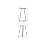 Dirk PUB TABLES 50834/56+90539/30 - Image 3