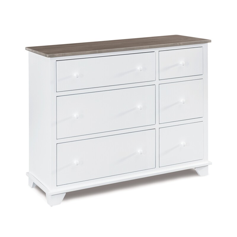 51261-105828648 Portland 6 Drawer Combo Dresser - 51261 - Image 1