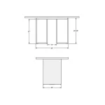 Zoel TABLES 51560/2530+90562/30 - Image 3