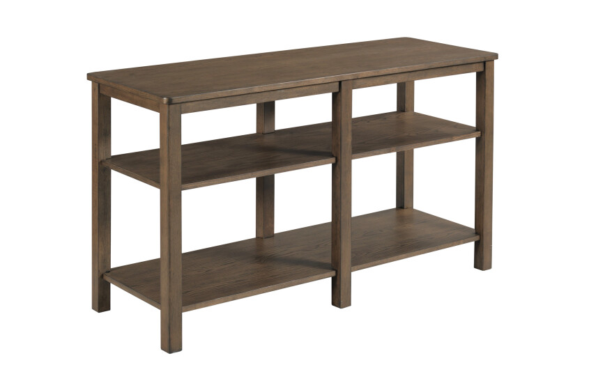 Costa Way-hamilton Rectangular Sofa Table-deep Brown