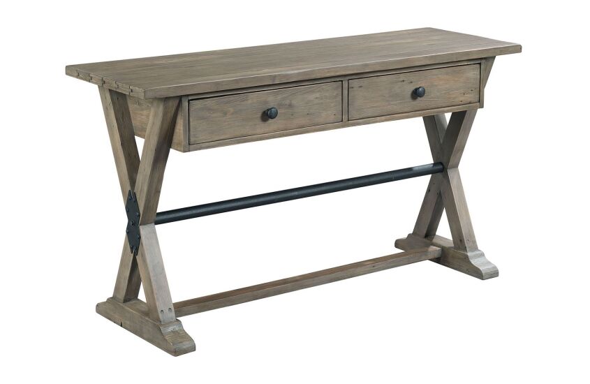 Reclamation Place Trestle Sofa Table