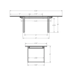 Burton Extendable table 52640/53+94974/S8 - Image 4