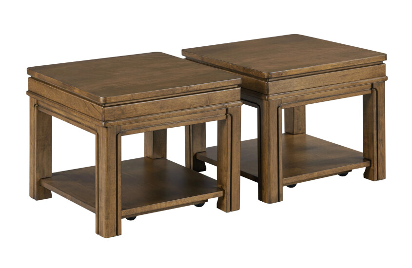 Nicolette-hamilton Bunching Coffee Table-auburn/2pack