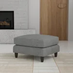 Thomas Fabric Ottoman - Image 3