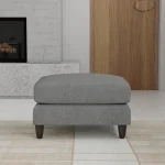 Thomas Fabric Ottoman - Image 6