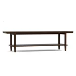 Hudson Valley Slatted Bench