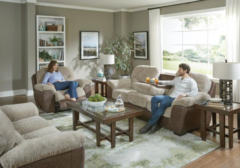 McMahon 5455 Gliding Loveseat