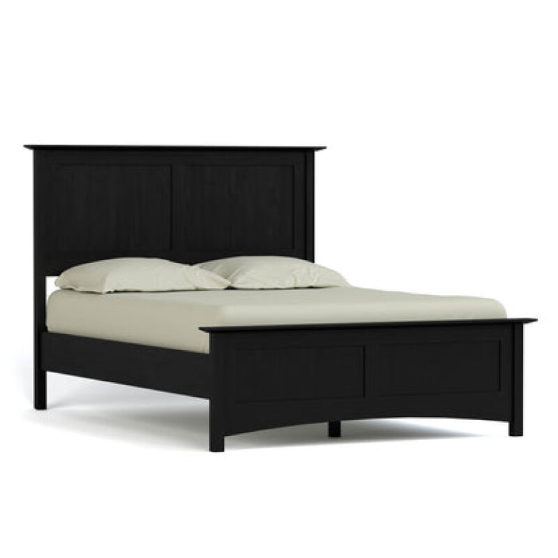 Gable Road Bed - Complete Bed / Queen / 809 Ebony