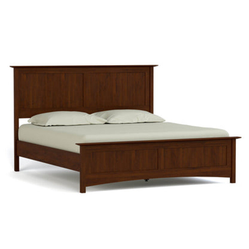 Gable Road Bed - Complete Bed / California King / 808 Russet