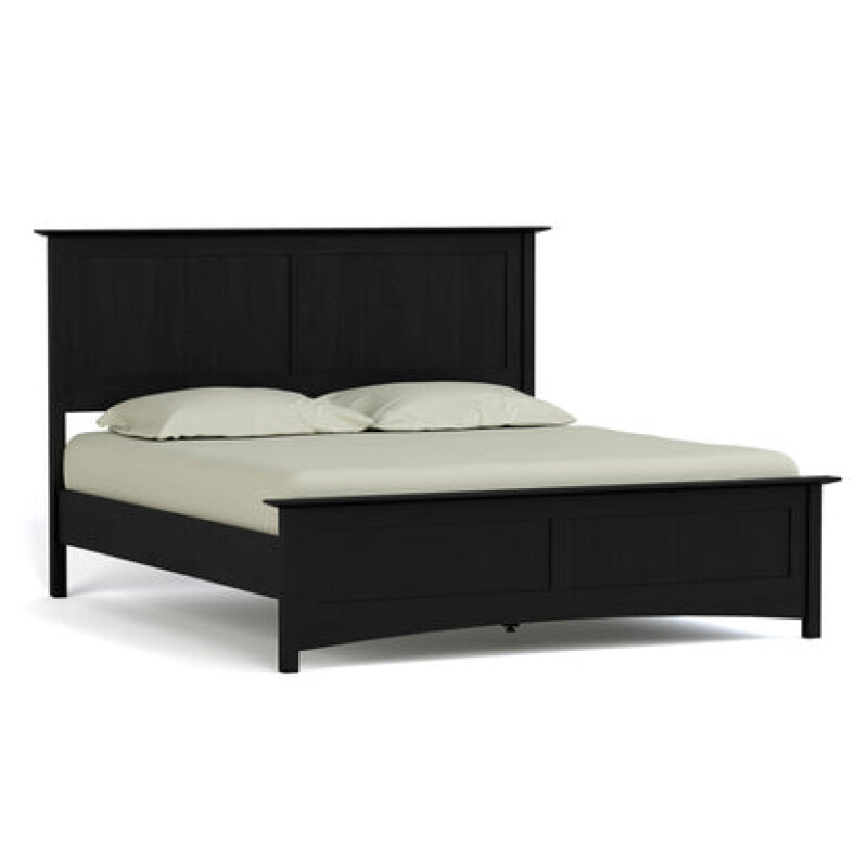 Gable Road Bed - Complete Bed / California King / 809 Ebony