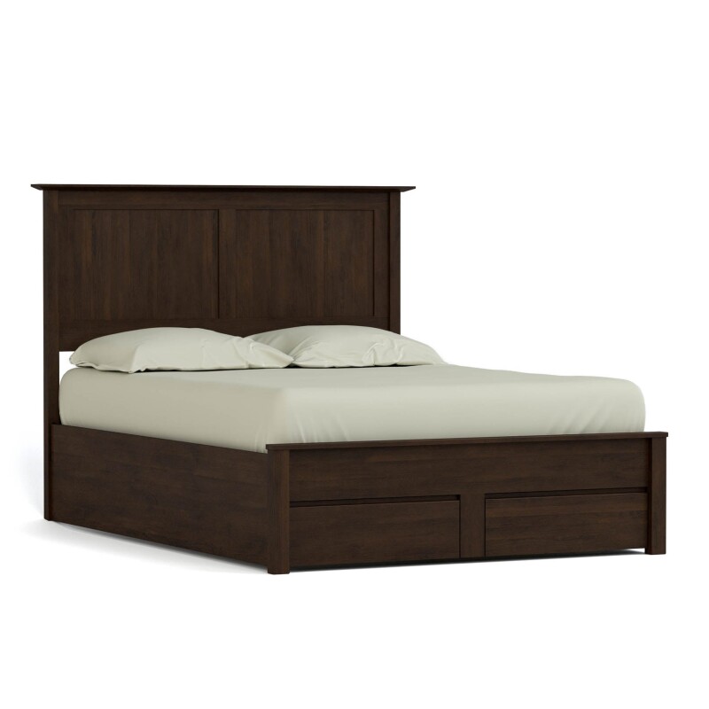 Gable Road Storage Bed - Queen / 800 Clay