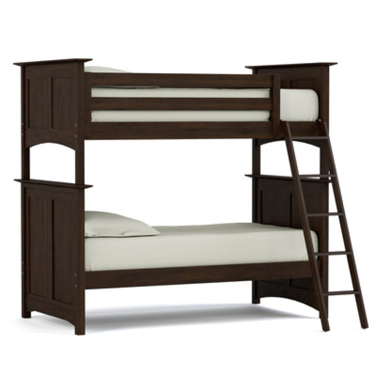 Gable Road Bunk Bed Set - Complete Bed / Twin / 800 Clay