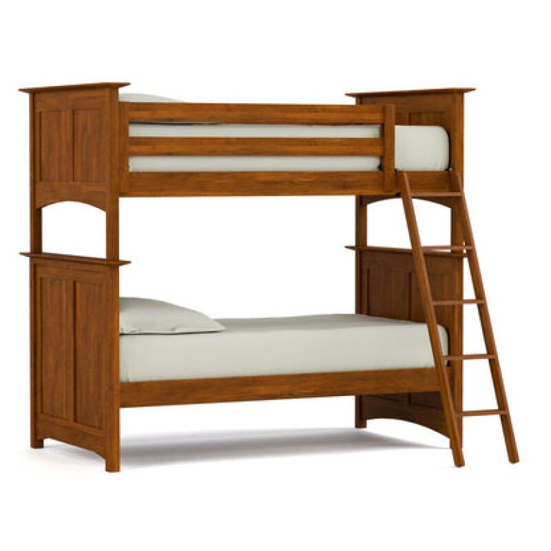Gable Road Bunk Bed Set - Complete Bed / Twin / 807 Harvest