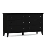 Gable Road Six-Drawer Dresser - 803 Bluff / 03 Nickel Knob - Image 12