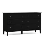 Gable Road Six-Drawer Dresser - 808 Russet / 02 Bronze Knob - Image 10