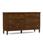 Gable Road Six-Drawer Dresser - 808 Russet / 02 Bronze Knob - Image 11