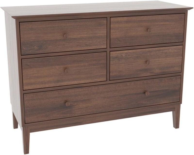 Gable Road Five-Drawer Dresser - 801-Coast