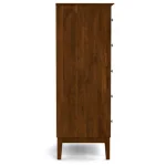 Gable Road Tall Chest - 804 Ember / 03 Nickel Knob - Image 17