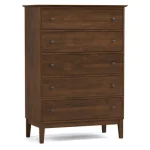 Gable Road Tall Chest - 805 Dune / 02 Bronze Knob - Image 6