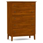 Gable Road Tall Chest - 805 Dune / 03 Nickel Knob - Image 10