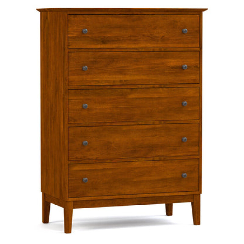 Gable Road Tall Chest - 807 Harvest / 02 Bronze Knob