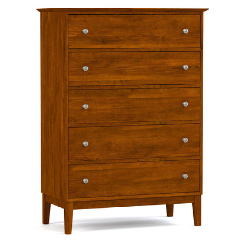 Gable Road Tall Chest - 807 Harvest / 03 Nickel Knob