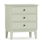 Gable Road Three-Drawer Nightstand - 800 Clay / 03 Nickel Knob - Image 6