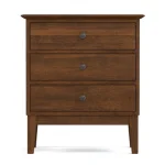 Gable Road Three-Drawer Nightstand - 802 Bay / 02 Bronze Knob - Image 13