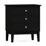 Gable Road Three-Drawer Nightstand - 803 Bluff / 02 Bronze Knob - Image 12