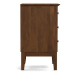 Gable Road Three-Drawer Nightstand - 803 Bluff / 02 Bronze Knob - Image 14