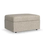 Sky Fabric Storage Ottoman - Image 15