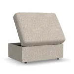 Sky Fabric Storage Ottoman - Image 16