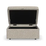 Sky Fabric Storage Ottoman - Image 8