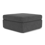 Sky Fabric Square Cocktail Ottoman