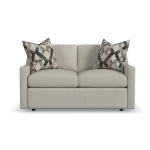 Sky Fabric Loveseat - Image 4