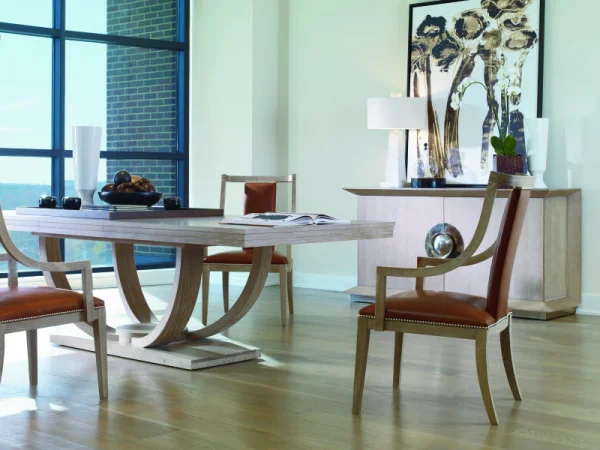 559-315 - Omni Large Rectangular Dining Table (Oak) - Image 4