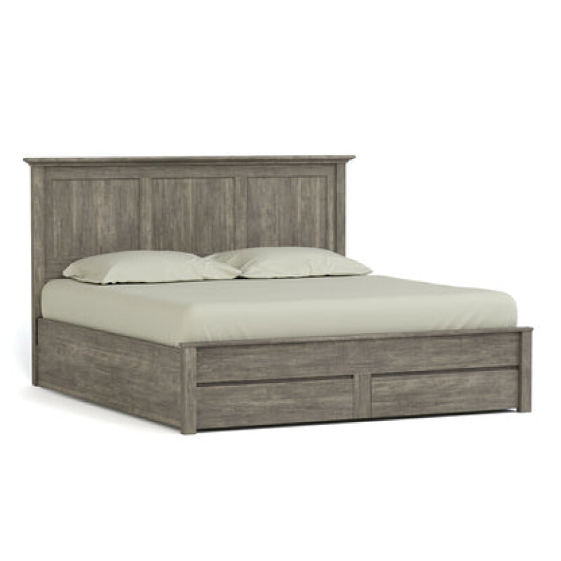 Revere Storage Bed - King / 803 Bluff