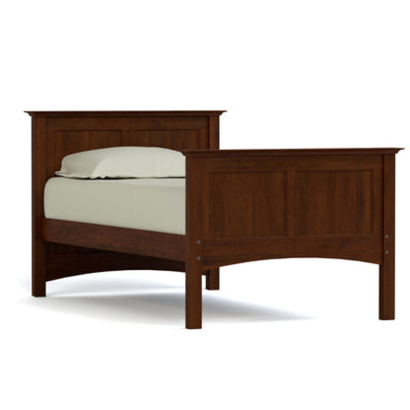 Revere Bed - Complete Bed / Twin / 808 Russet